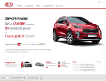 Tablet Screenshot of kia-bucuresti.ro